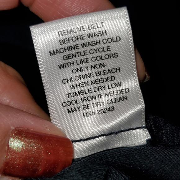 NY&CO - Chic Zip Front Navy Jumpsuit - Size L - Picture 2 of 5